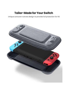 Ugreen Carry Case for Nintendo Switch Storage Handle Cover Bag for NS Ultra Slim Hard Shell with 10 Game Slots Portable Bag for Switch with Military Level Protection  - Image 2