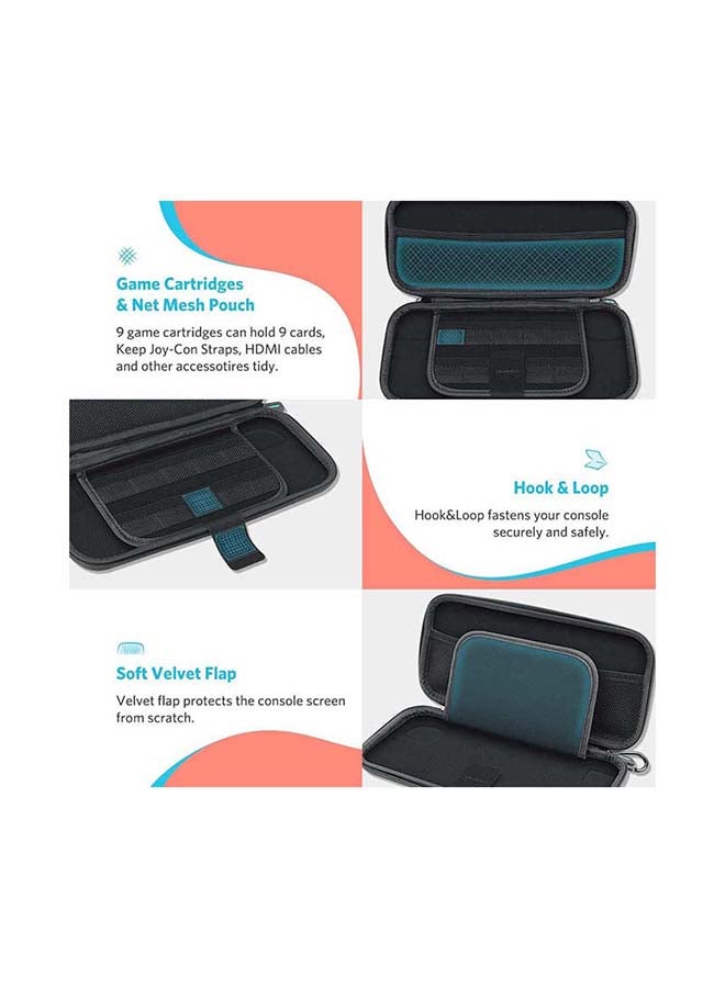 Ugreen - Case for Nintendo Switch Shockproof Waterproof Switch Cover Carrying Sleeve Compatible with Nintendo Switch Console Travel Carrying Switch Bag with Carved soft Liner - Image 1