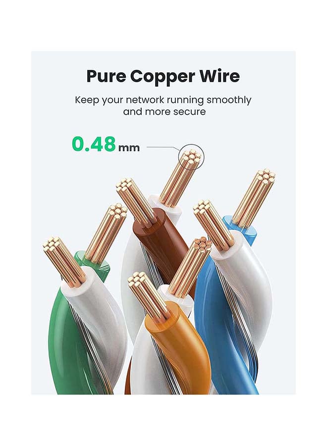 CAT8 Ethernet Cable 1M Shielded Flat Design Braided 26AWG RJ45 2000Mhz Network Patch Cord LAN Wire Compatible with Modem, Router, PC, Mac, Laptop, PS2/3/4/PS5 Black