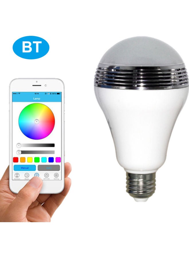 Generic - Intelligent Adjustable Timing Function Music Playing BT Light Bulb Multicolour 14.80X8.20X8.50cm - Image 1