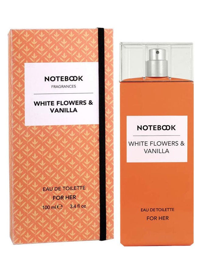 Notebook White Flowers & Vanilla  EDT 100ml