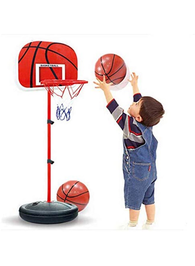 Mini Basketball Hoop Set Sturdy Base With Adjustable Stand To Customise The Height Of Stand - v1635235244/N16618535A_6