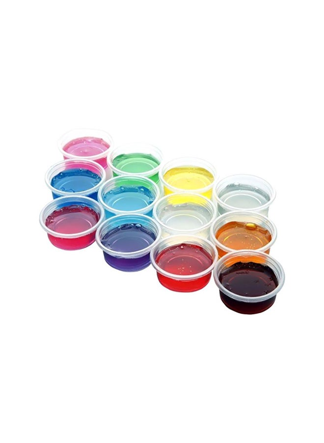 Generic - 12-Piece Colorful Slime Set Stress Reliever Less Sticky Environment Friendly - Image 1