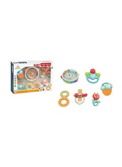 7-Piece Baby Rattle Set Colorful And Comfortable To Play Durable And Sturdy