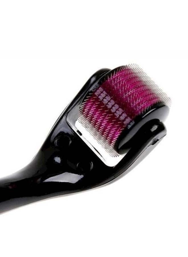 Generic - Anngrowy 540 Titanium Micro Needle 0.5mm Derma Roller Black/Pink - Image 1