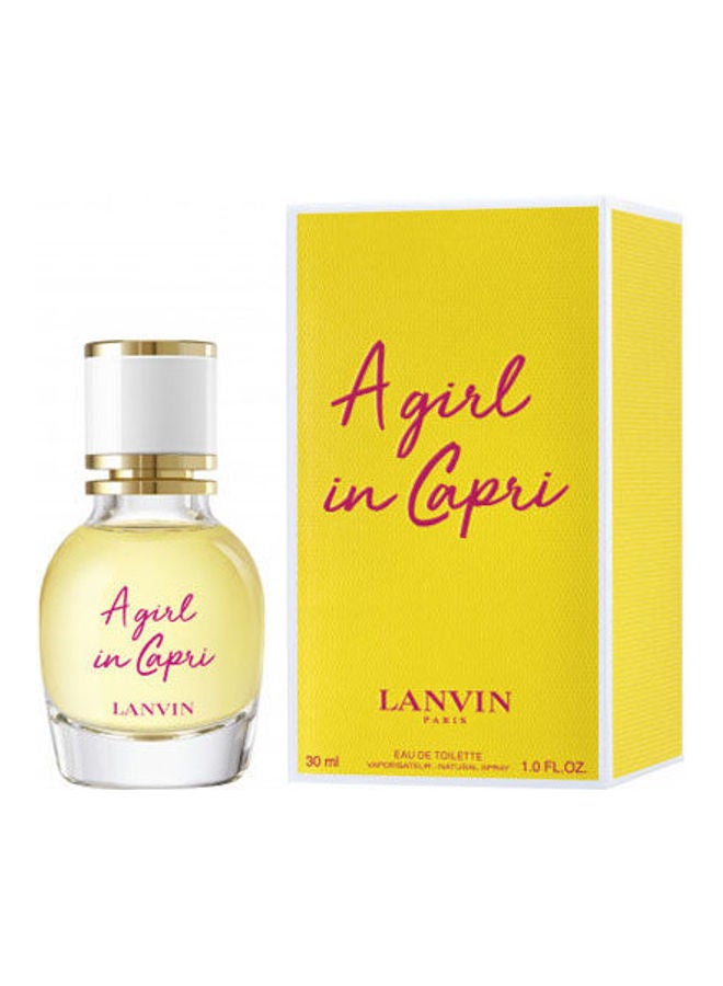 LANVIN A Girl In Capri EDT 30ml 