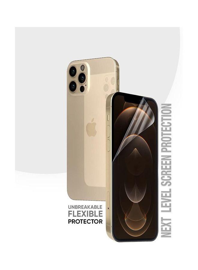 SWIFT SHIELDZ Unbreakable Hybrid Glass Screen Protector for iPhone 12 Pro Transparent  - Image 2