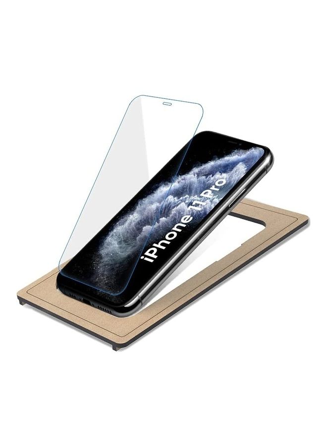 SWIFT SHIELDZ Unbreakable Hybrid Glass Screen Protector for iPhone 11 Pro Transparent  - Image 1