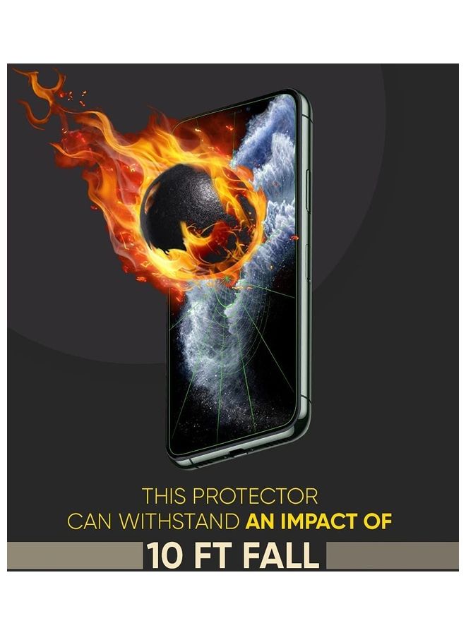 SWIFT SHIELDZ Unbreakable Hybrid Glass Screen Protector for iPhone 11 Pro Transparent  - Image 4