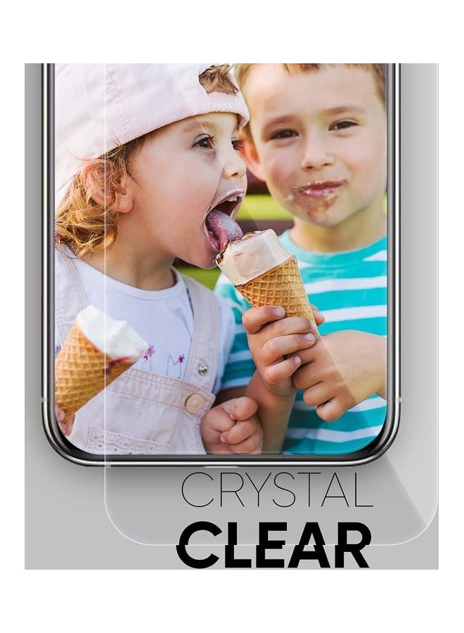 Unbreakable Hybrid Glass Screen Protector for iPhone 11 Pro Transparent