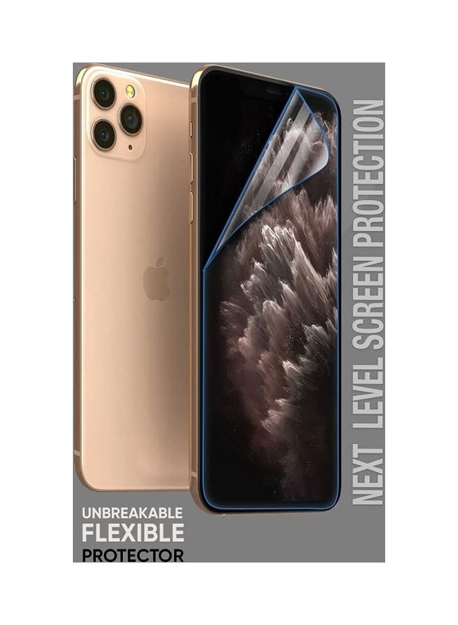 SWIFT SHIELDZ Unbreakable Hybrid Glass Screen Protector for iPhone 11 Pro Max Transparent  - Image 2