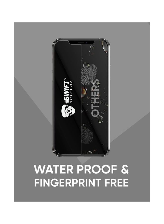 SWIFT SHIELDZ Unbreakable Hybrid Glass Screen Protector for iPhone 11 Pro Max Transparent  - Image 5