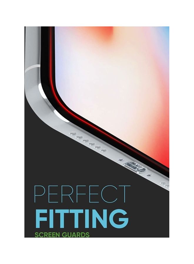 SWIFT SHIELDZ Unbreakable Hybrid Glass Screen Protector for iPhone X Transparent  - Image 3