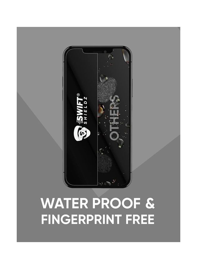 SWIFT SHIELDZ Unbreakable Hybrid Glass Screen Protector for iPhone X Transparent  - Image 5
