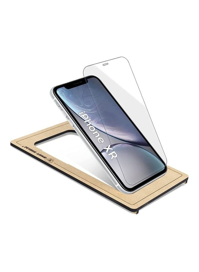 SWIFT SHIELDZ Unbreakable Hybrid Glass Screen Protector for iPhone XR Transparent  - Image 1