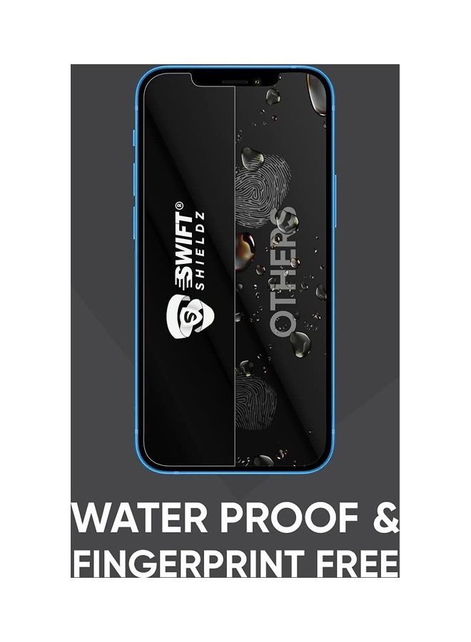 SWIFT SHIELDZ Unbreakable Hybrid Glass Screen Protector for iPhone XR Transparent  - Image 5
