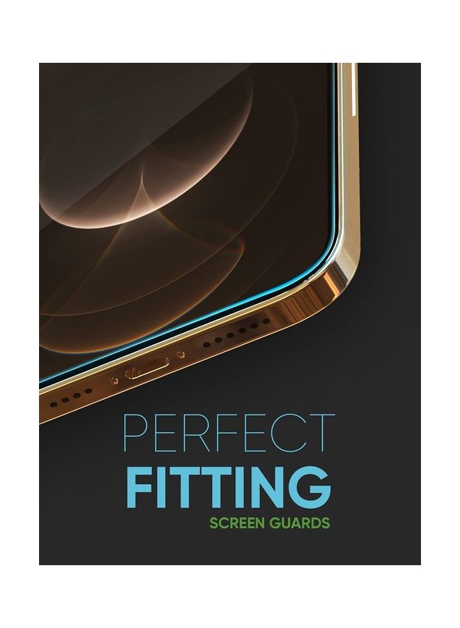 SWIFT SHIELDZ Unbreakable Hybrid Glass Screen Protector for iPhone 12 Pro Max Transparent  - Image 3