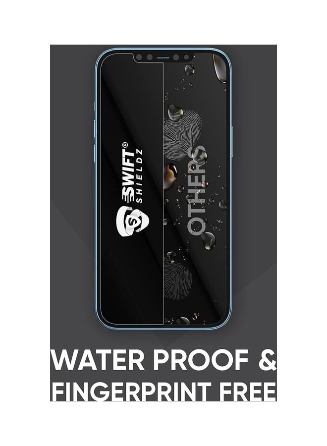 SWIFT SHIELDZ Unbreakable Hybrid Glass Screen Protector for iPhone 12 Pro Max Transparent  - Image 5