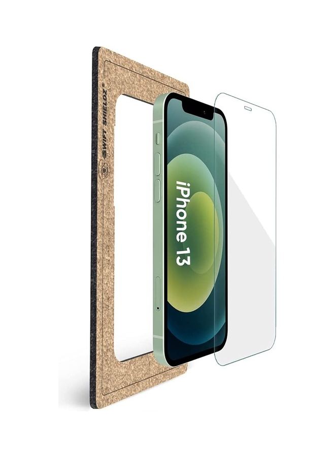 SWIFT SHIELDZ Unbreakable Hybrid Glass Screen Protector for iPhone 13 Transparent  - Image 1