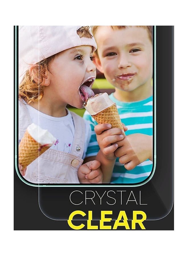 SWIFT SHIELDZ Unbreakable Hybrid Glass Screen Protector for iPhone 13 Transparent  - Image 5