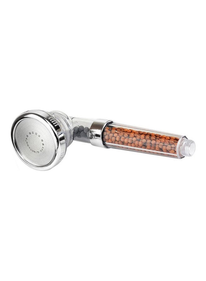 Generic Pressure Size S Water Saving Bath Shower Head Healthy Ionic Chlorine Filter Clear  - Image 1