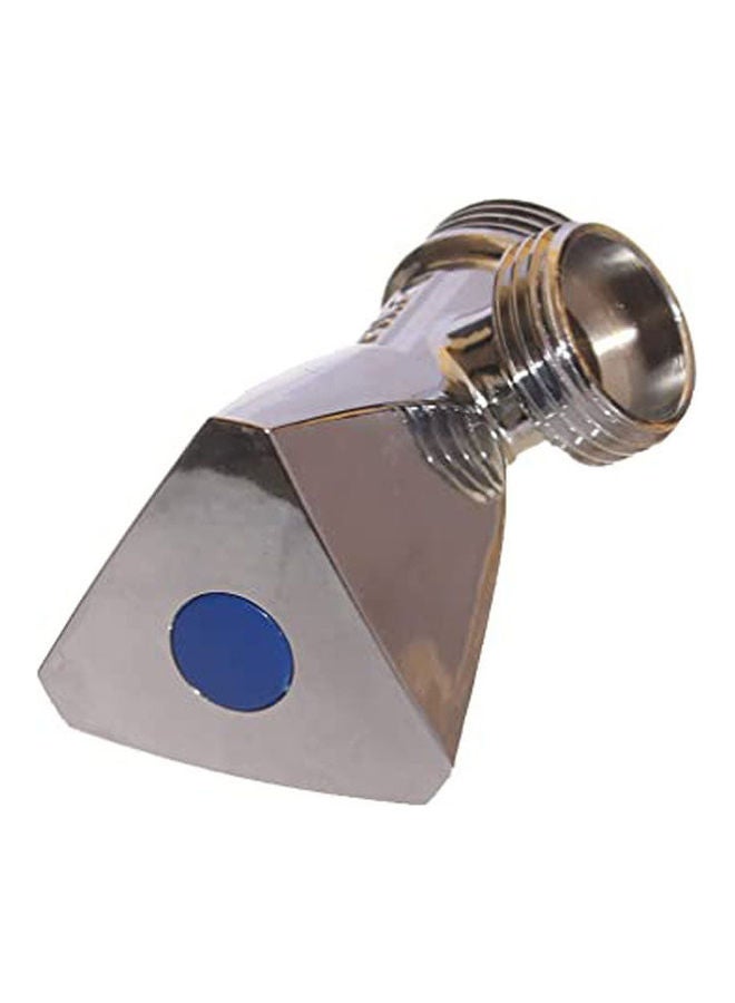 Small Angle Valve Silver 0.5inch 