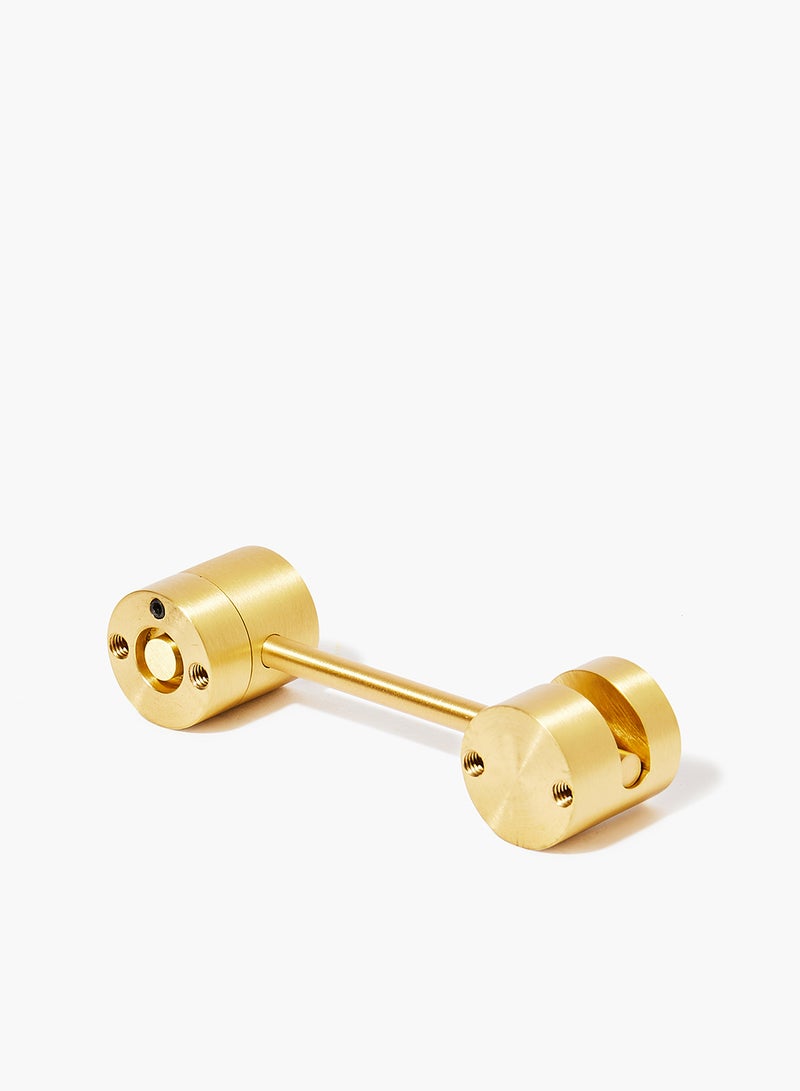 Amal - Nordic Style Cabinet Drawer Pulls Knob Latch Starry Black/Brass 84 x 26 x 28mm - Image 1