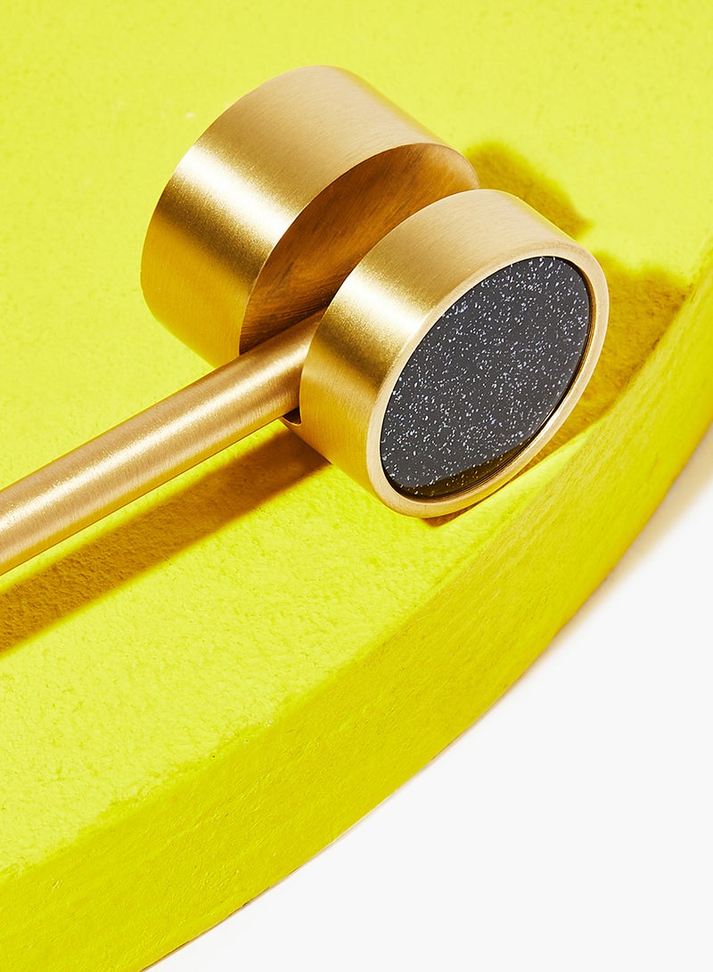 Amal - Nordic Style Cabinet Drawer Pulls Knob Latch Starry Black/Brass 84 x 26 x 28mm - Image 1