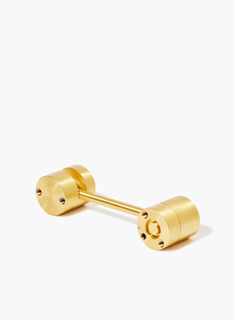 Amal - Nordic Style Cabinet Drawer Pulls Knob Latch Abalone Shell/Brass 84 x 26 x 28mm - Image 1