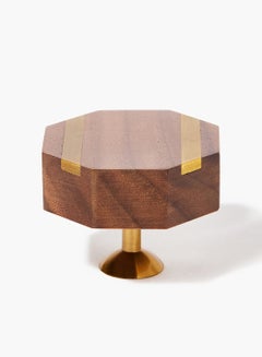 Amal Modern Style Cabinet Handle Walnut 45 x 31mm  - Image 3