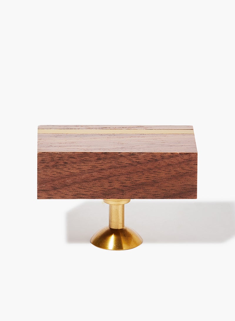 Amal - Modern Style Cabinet Handle Walnut 50 x 30 x 31mm - Image 1