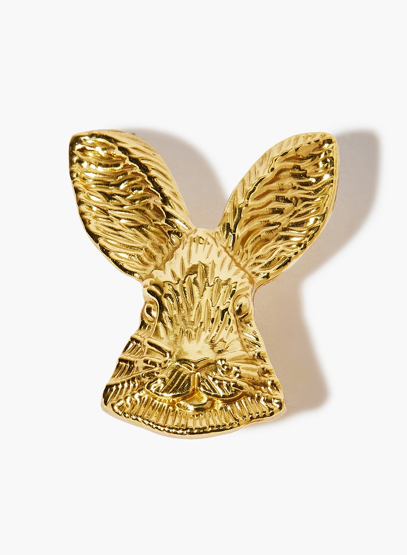 Amal - Rabbit Shape Drawer Cabinet knob Gold 36 x 43 x 16mm - Image 1