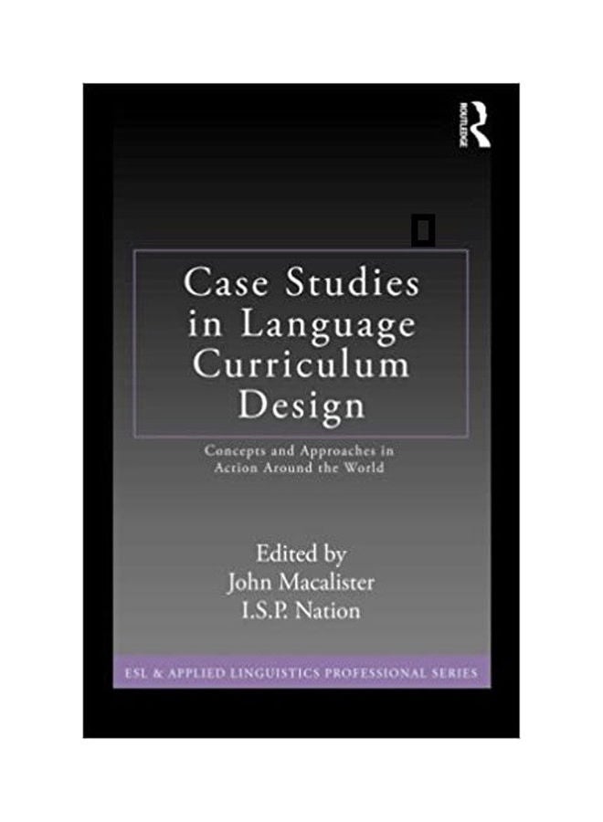 Case Studies In Language Curriculum Design paperback english