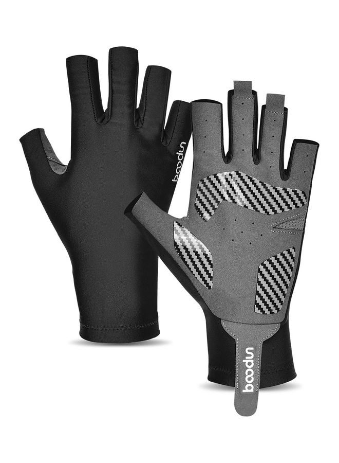 BOODUN Anti-Skid Sun Protection Half Finger Fishing Glove 30x3x16cm - Image 2