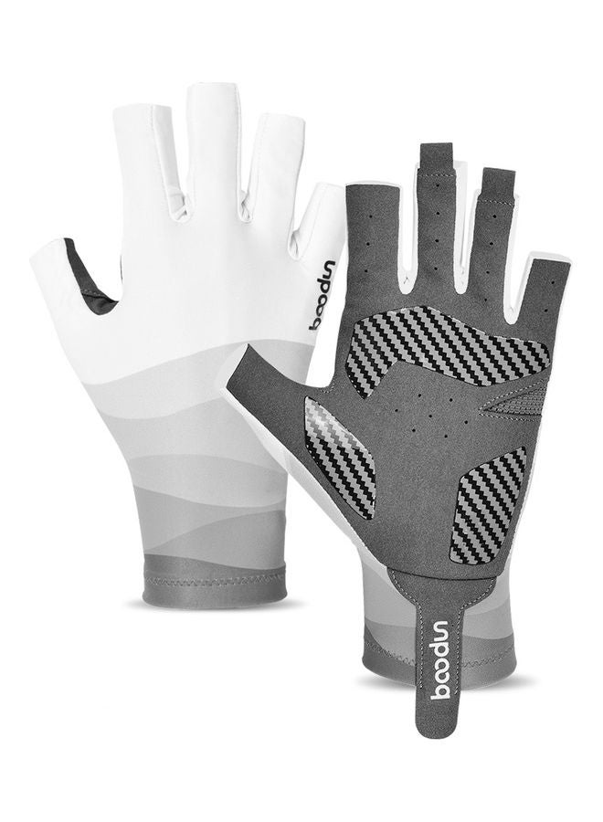 BOODUN Anti-Skid Sun Protection Half Finger Fishing Glove 30x3x16cm - Image 2