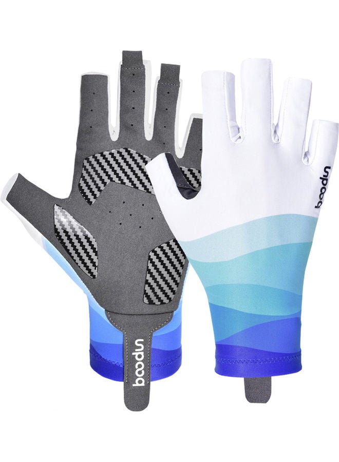 BOODUN Anti-Skid Sun Protection Half Finger Fishing Glove 30x3x16cm - Image 1