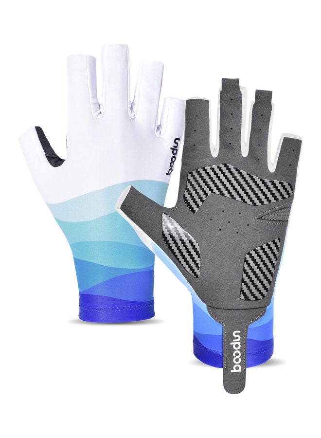 BOODUN Anti-Skid Sun Protection Half Finger Fishing Glove 30x3x16cm - Image 2