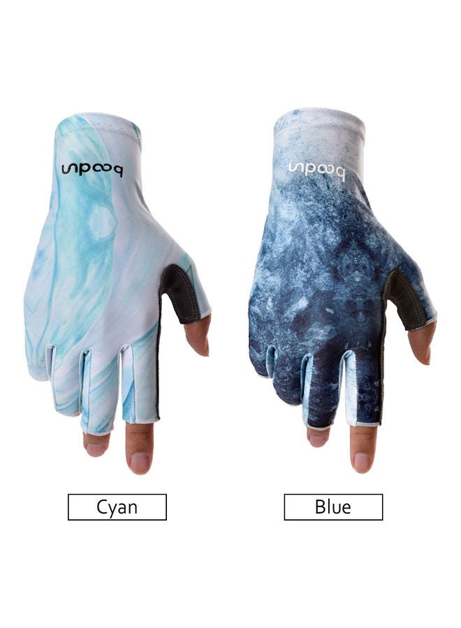 BOODUN Anti-Skid Super Elastic Half Finger Fishing Glove 30x3x16cm - Image 2