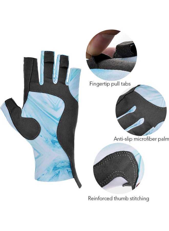 BOODUN Anti-Skid Super Elastic Half Finger Fishing Glove 30x3x16cm - Image 4