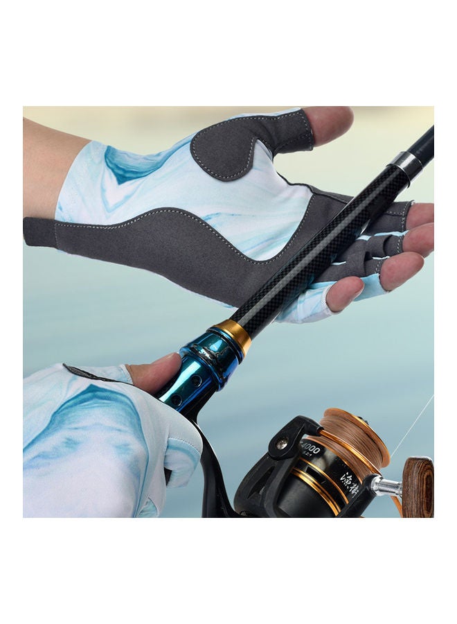 BOODUN Anti-Skid Super Elastic Half Finger Fishing Glove 30x3x16cm - Image 5