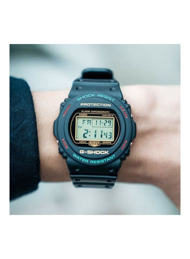 كاسيو Women's G-SHOCK Wrist Watch DW-5700TH-1DR - Image 3