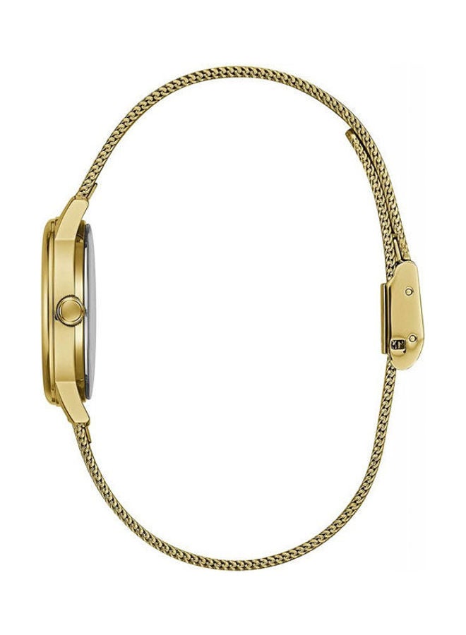 جس ساعة يد بعقارب وسوار من الإستانلس ستيل طراز GW0106L2 للنساء - Image 2