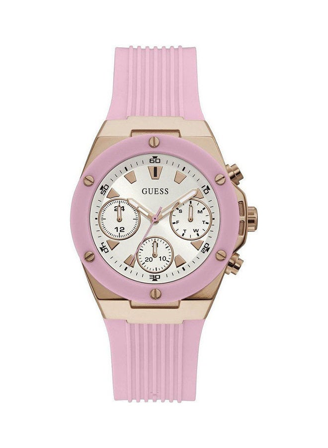 جس Women's Silicone Chronograph Watch Gw0030L4 - Image 1
