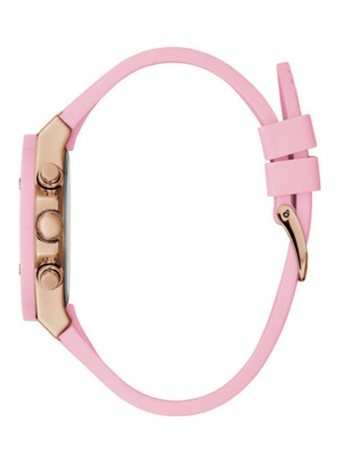 جس Women's Silicone Chronograph Watch Gw0030L4 - Image 3