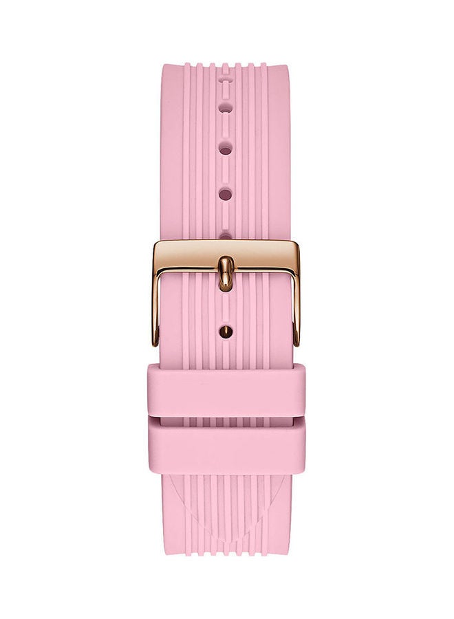 جس Women's Silicone Chronograph Watch Gw0030L4 - Image 2