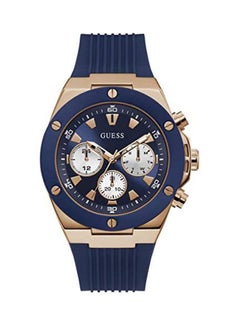 GUESS Men's Silicone Chronograph Watch Gw0057G2  - Image 1