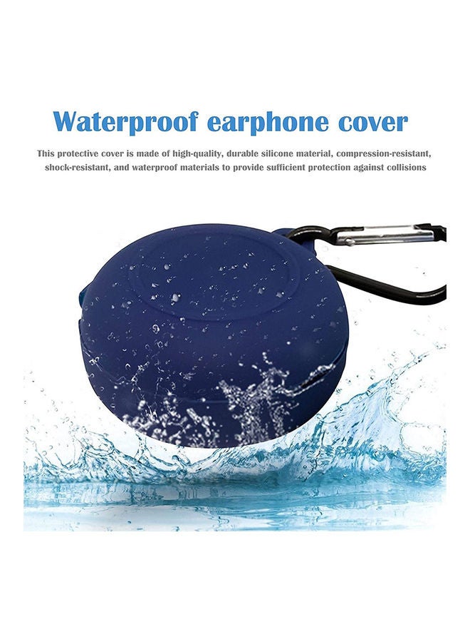 Generic - Waterproof And Anti-Drop Earbuds Case Cover For LG Tone Free FN7 FN6 FN5 FN4 Bluetooth Headset Blue - Image 1