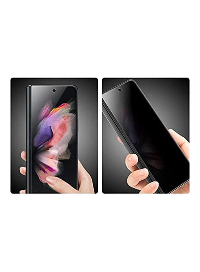 Samsung Galaxy Z Fold 3 High-Definition Privacy Hydrogel Membrane Soft Screen Protector Clear