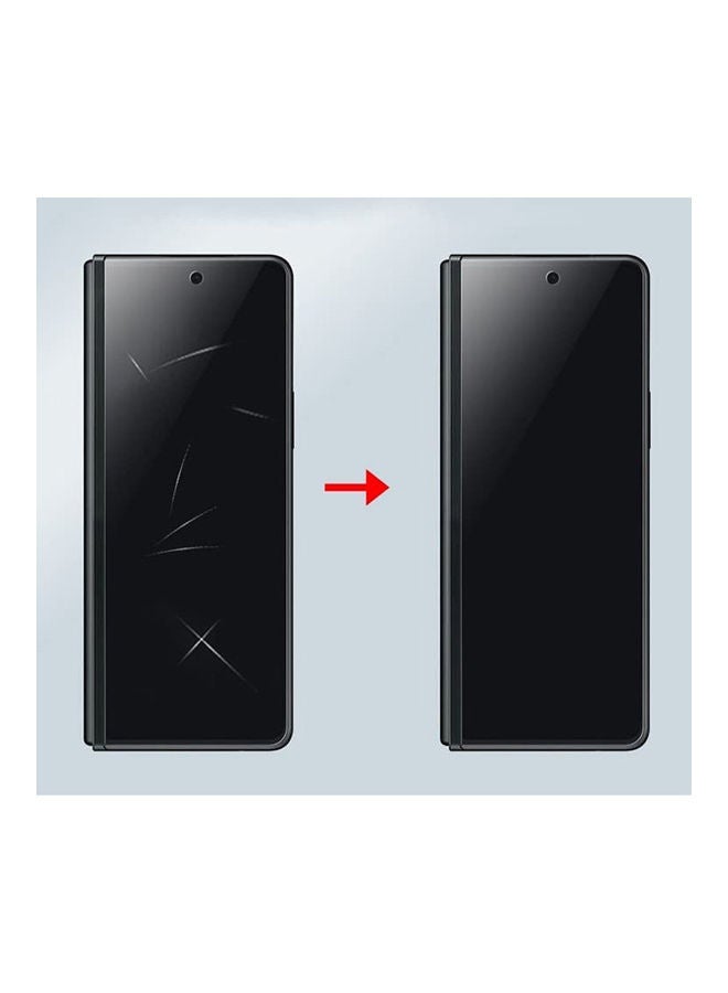 Samsung Galaxy Z Fold 3 High-Definition Privacy Hydrogel Membrane Soft Screen Protector Clear