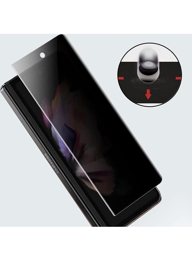 Samsung Galaxy Z Fold 3 High-Definition Privacy Hydrogel Membrane Soft Screen Protector Clear